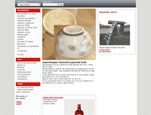 Tablet Screenshot of japanshoppen.dk